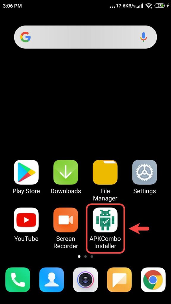 نحوه نصب فایل xapk