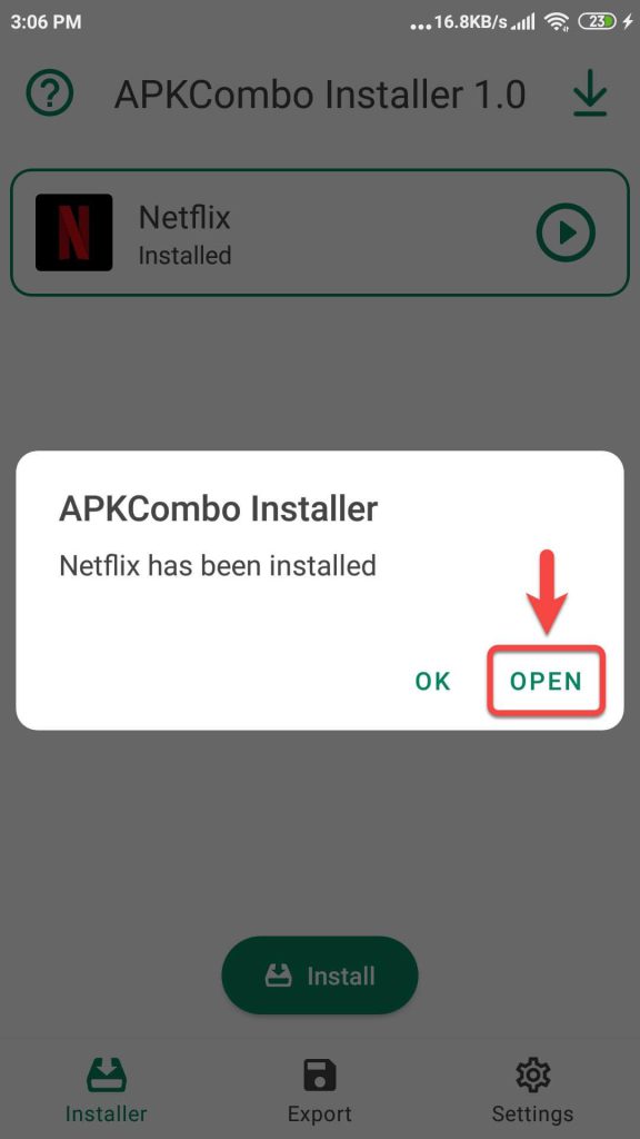 نحوه نصب فایل xapk